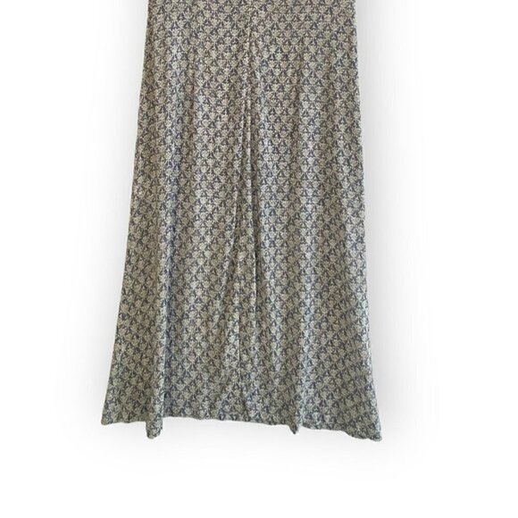 Rene Lezard Sleeveless Midi Dress in Print, Size 40‎ German (US10/L) - Picture 6 of 11